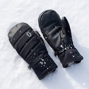SCOTT Ultimate Primaloft Waterproof Ski Mittens - M - Insulated Snowboard Gloves